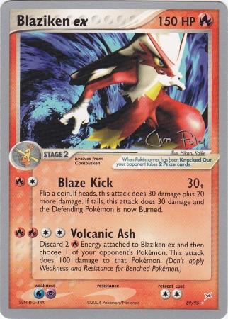 Blaziken ex (89/95) (Blaziken Tech - Chris Fulop) [World Championships 2004] | Good Games Cannington