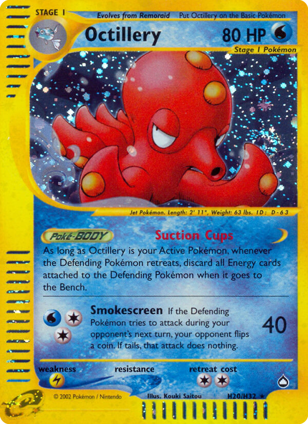 Octillery (H20/H32) [Aquapolis] | Good Games Cannington