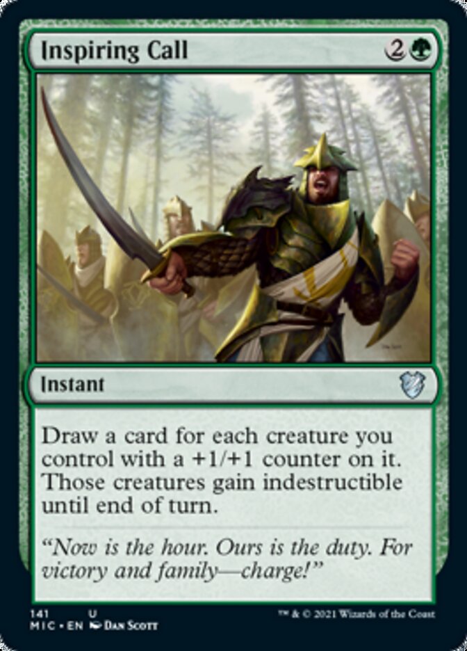 Inspiring Call [Innistrad: Midnight Hunt Commander] | Good Games Cannington