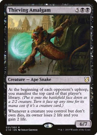 Thieving Amalgam [Commander 2019] | Good Games Cannington