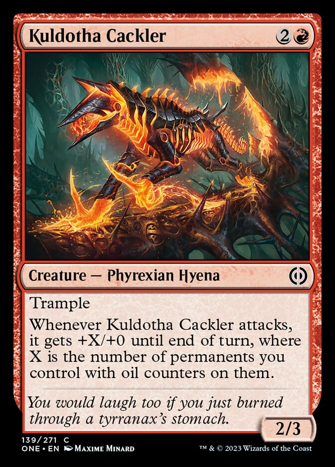 Kuldotha Cackler [Phyrexia: All Will Be One] | Good Games Cannington