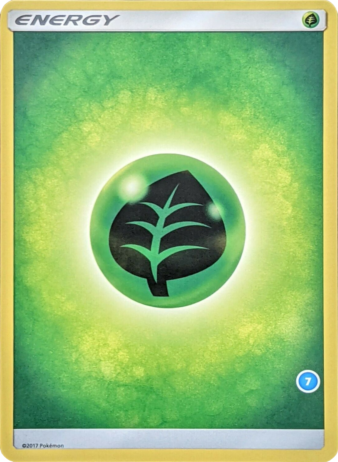 Grass Energy (Deck Exclusive #7) [Sun & Moon: Trainer Kit - Alolan Ninetales] | Good Games Cannington