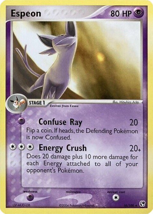Espeon (16/100) [EX: Battle Stadium] | Good Games Cannington