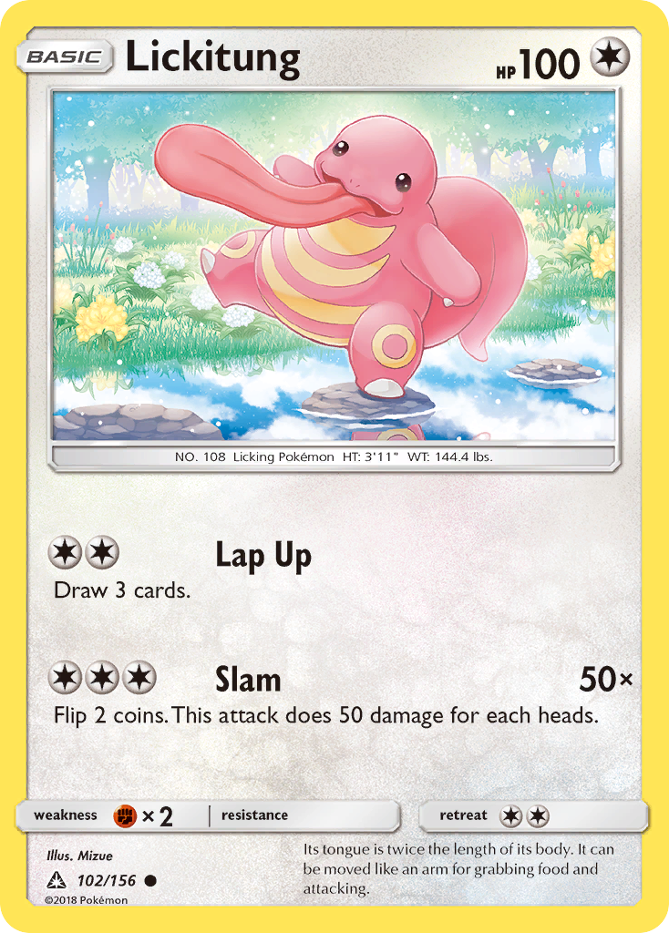 Lickitung (102/156) [Sun & Moon: Ultra Prism] | Good Games Cannington