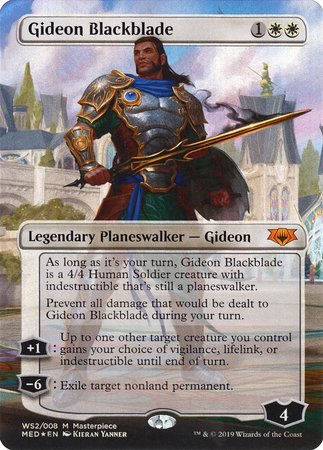 Gideon Blackblade [Mythic Edition] | Good Games Cannington