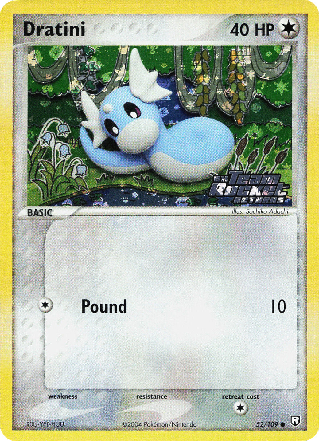 Dratini (52/109) (Stamped) [EX: Team Rocket Returns] | Good Games Cannington