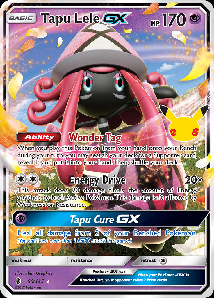 Tapu Lele GX (60/145) [Celebrations: 25th Anniversary - Classic Collection] | Good Games Cannington