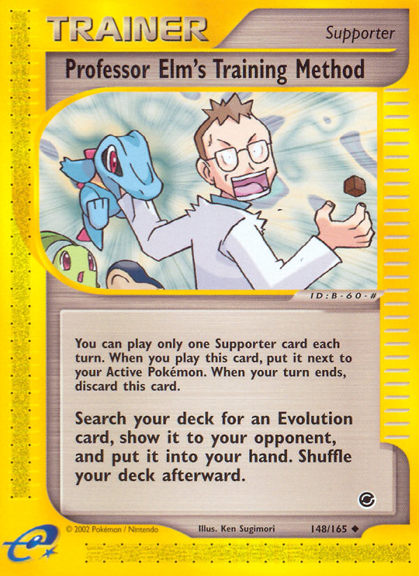 Professor Elm's Training Method (148/165) [Expedition: Base Set] | Good Games Cannington