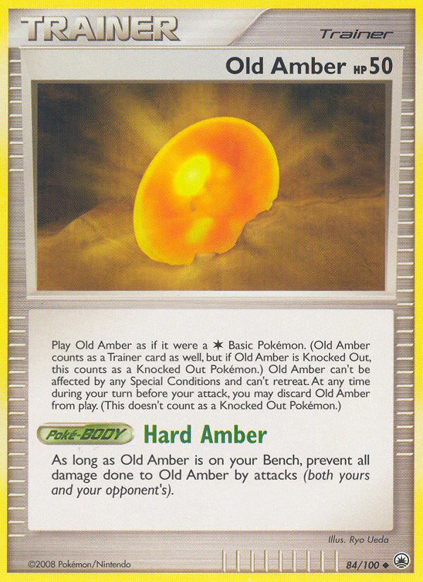 Old Amber (84/100) [Diamond & Pearl: Majestic Dawn] | Good Games Cannington