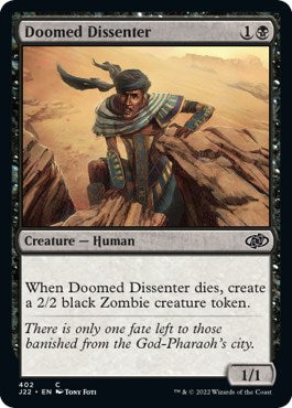 Doomed Dissenter [Jumpstart 2022] | Good Games Cannington