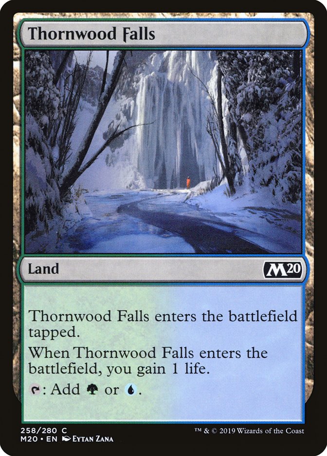 Thornwood Falls [Core Set 2020] | Good Games Cannington