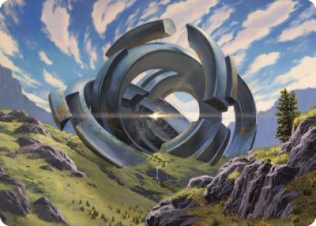 Thran Portal Art Card [Dominaria United Art Series] | Good Games Cannington
