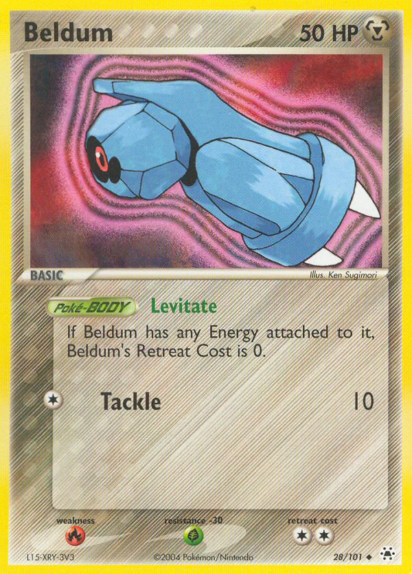 Beldum (28/101) [EX: Hidden Legends] | Good Games Cannington