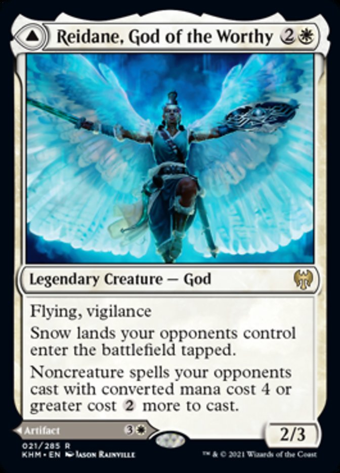 Reidane, God of the Worthy // Valkmira, Protector's Shield [Kaldheim] | Good Games Cannington