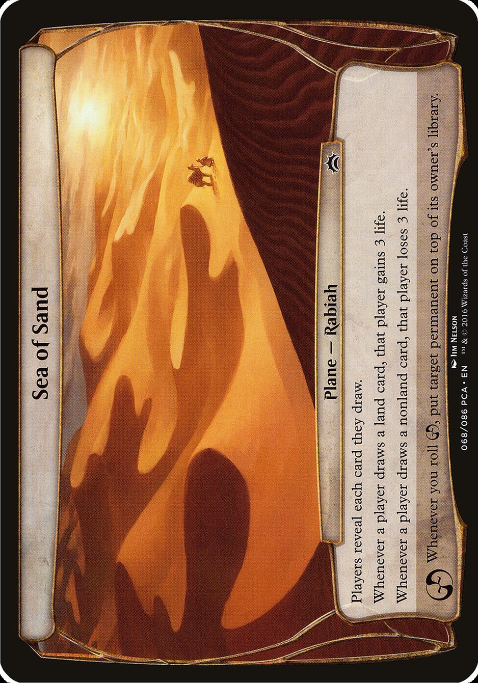 Sea of Sand (Planes) [Planechase Anthology Planes] | Good Games Cannington