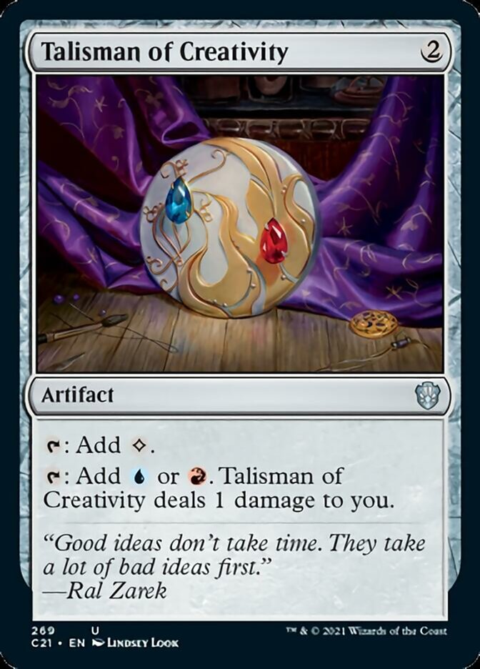 Talisman of Creativity [Commander 2021] | Good Games Cannington