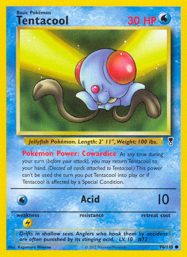 Tentacool (96/110) [Legendary Collection] | Good Games Cannington