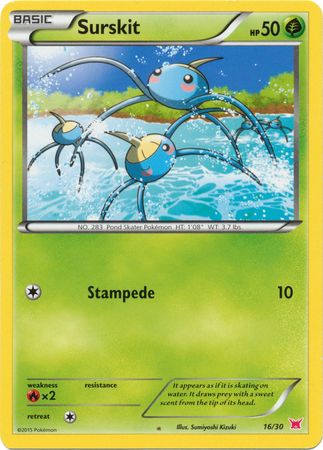Surskit (16/30) [XY: Trainer Kit 2 - Latias] | Good Games Cannington