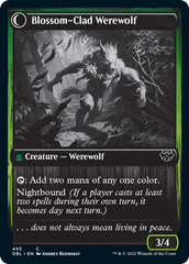 Weaver of Blossoms // Blossom-Clad Werewolf [Innistrad: Double Feature] | Good Games Cannington
