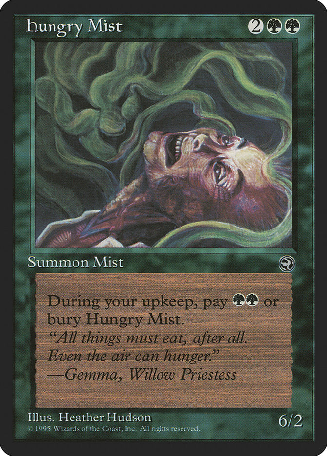 Hungry Mist (Gemma Flavor Text) [Homelands] | Good Games Cannington