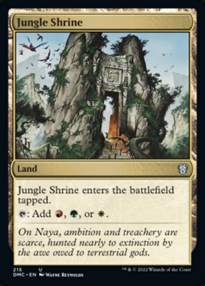 Jungle Shrine [Dominaria United Commander] | Good Games Cannington