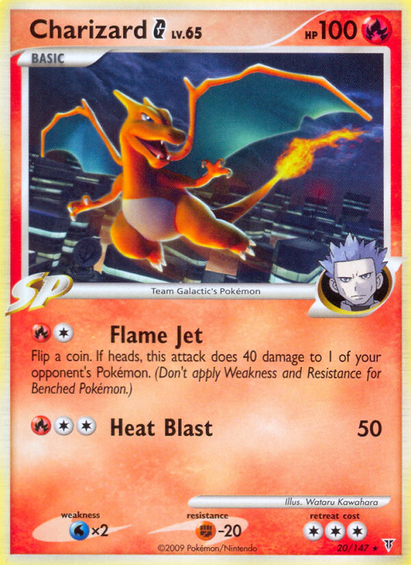 Charizard G (20/147) [Platinum: Supreme Victors] | Good Games Cannington