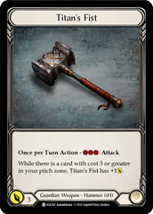 Briar, Warden of Thorns // Titan's Fist [ELE062 // ELE202] (Tales of Aria)  1st Edition Normal | Good Games Cannington