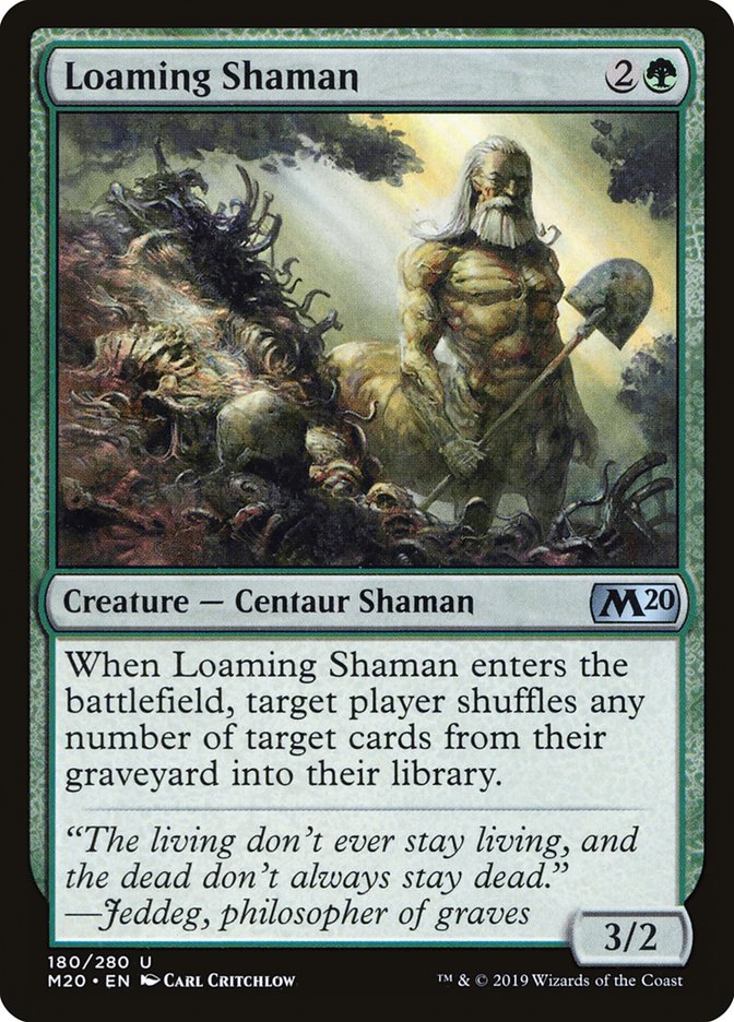 Loaming Shaman [Core Set 2020] | Good Games Cannington
