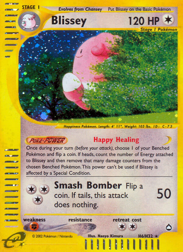 Blissey (H6/H32) [Aquapolis] | Good Games Cannington