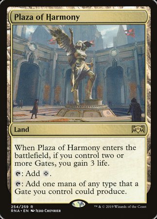Plaza of Harmony [Ravnica Allegiance] | Good Games Cannington