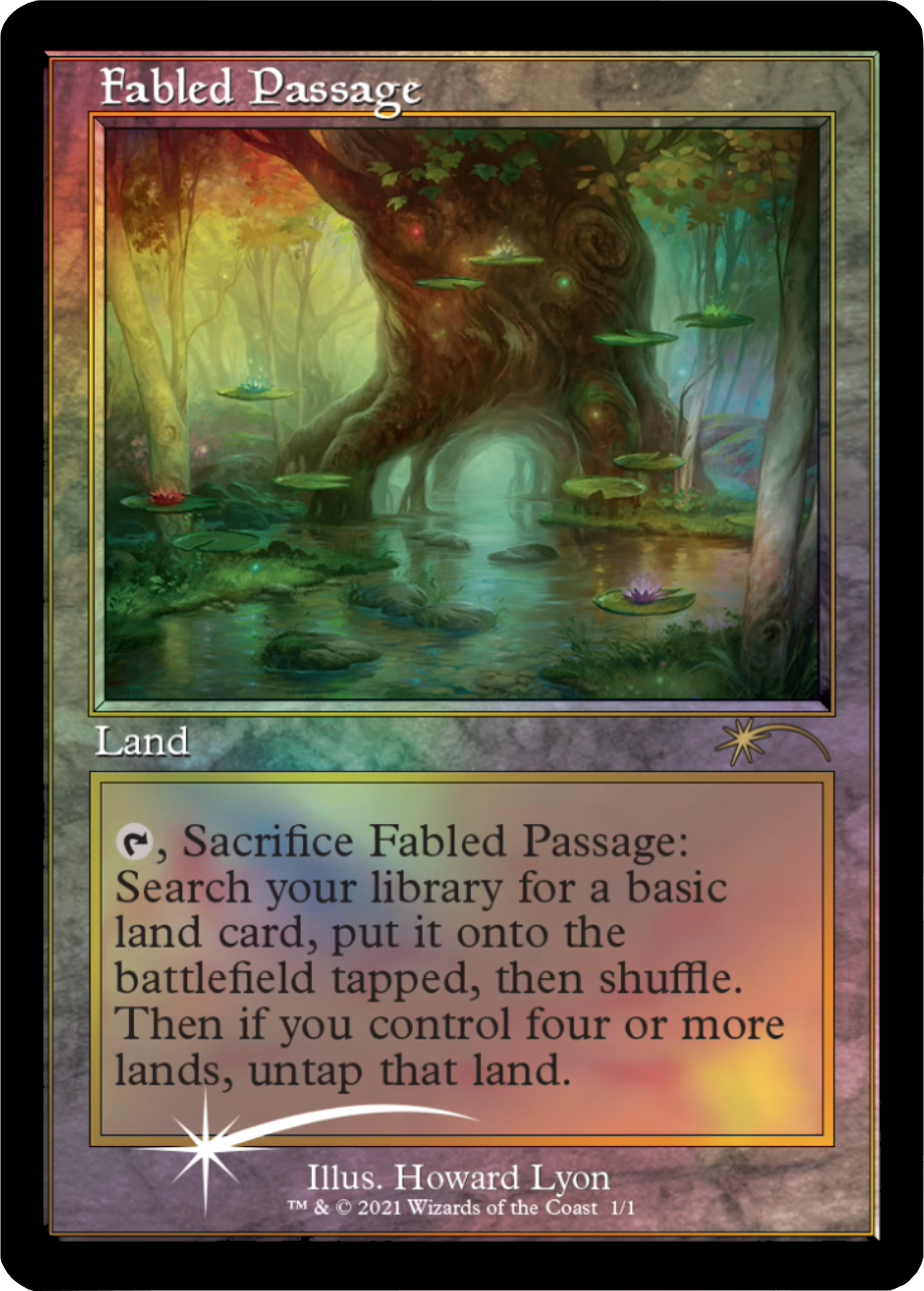 Fabled Passage (Promo) [Wizards Play Network 2021] | Good Games Cannington