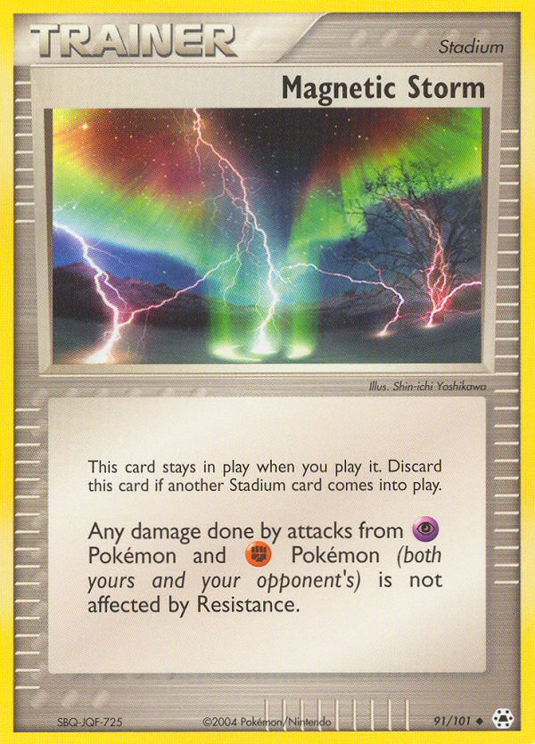 Magnetic Storm (91/101) [EX: Hidden Legends] | Good Games Cannington