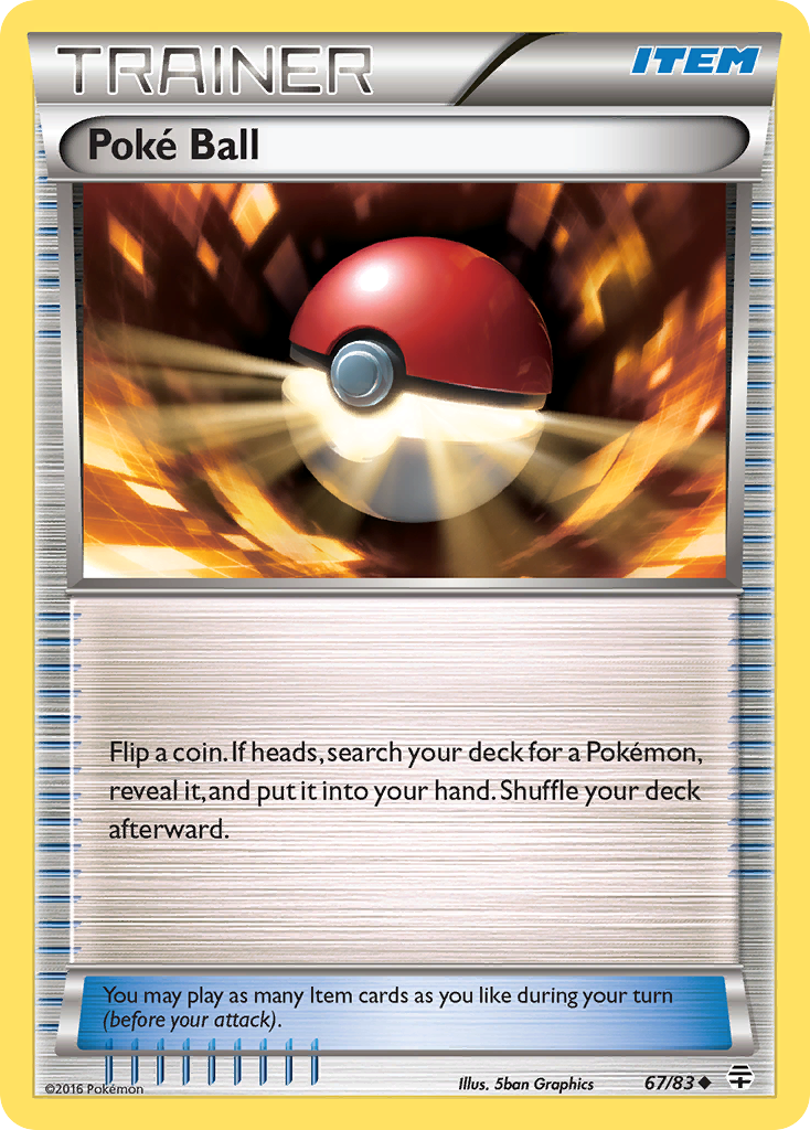 Poke Ball (67/83) [XY: Generations] | Good Games Cannington