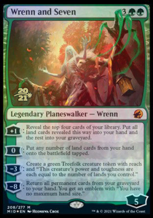Wrenn and Seven [Innistrad: Midnight Hunt Prerelease Promos] | Good Games Cannington