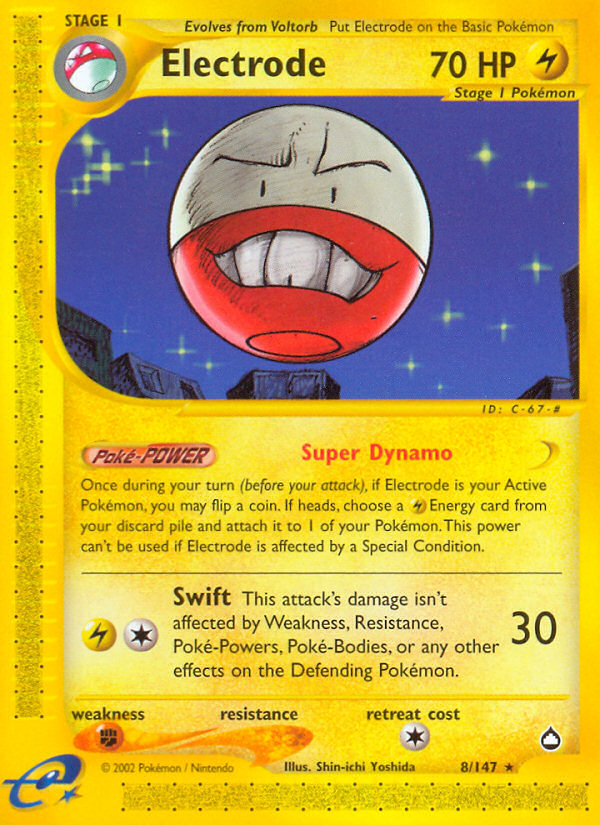 Electrode (8/147) [Aquapolis] | Good Games Cannington
