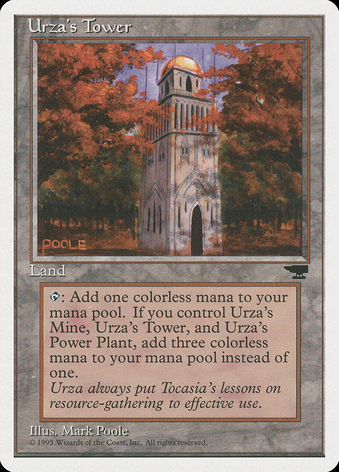 Urza's Tower (Autumn Leaves) [Chronicles] | Good Games Cannington