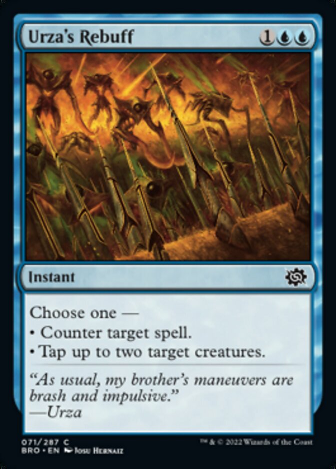Urza's Rebuff [The Brothers' War] | Good Games Cannington