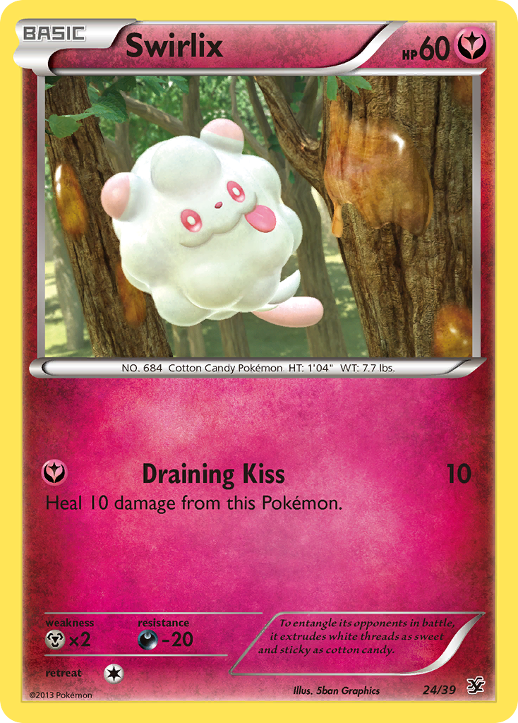 Swirlix (24/39) [XY: Kalos Starter Set] | Good Games Cannington
