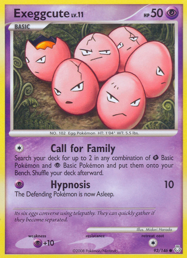 Exeggcute (93/146) [Diamond & Pearl: Legends Awakened] | Good Games Cannington