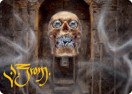 Demilich Art Card (Gold-Stamped Signature) [Dungeons & Dragons: Adventures in the Forgotten Realms Art Series] | Good Games Cannington