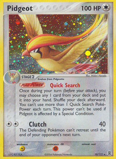 Pidgeot (10/112) [EX: FireRed & LeafGreen] | Good Games Cannington
