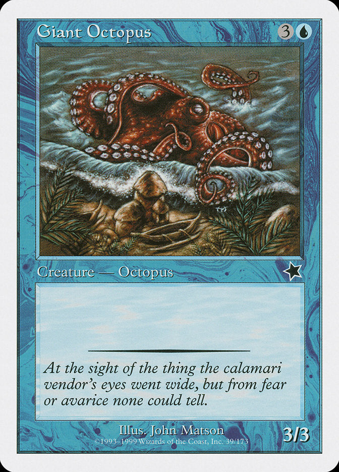 Giant Octopus [Starter 1999] | Good Games Cannington