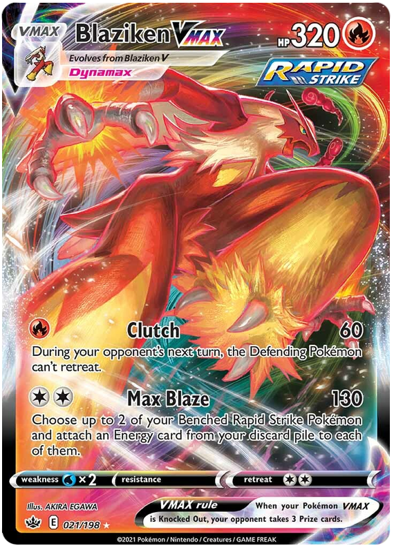 Blaziken VMAX (021/198) [Sword & Shield: Chilling Reign] | Good Games Cannington