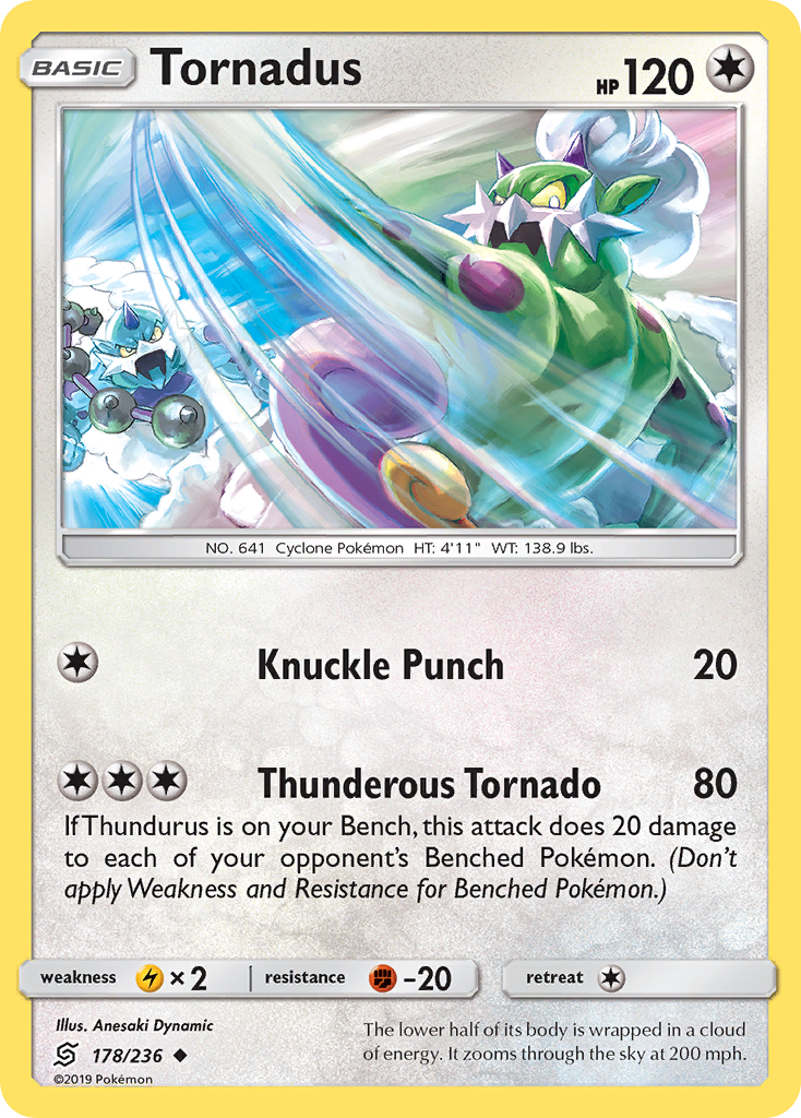 Tornadus (178/236) [Sun & Moon: Unified Minds] | Good Games Cannington