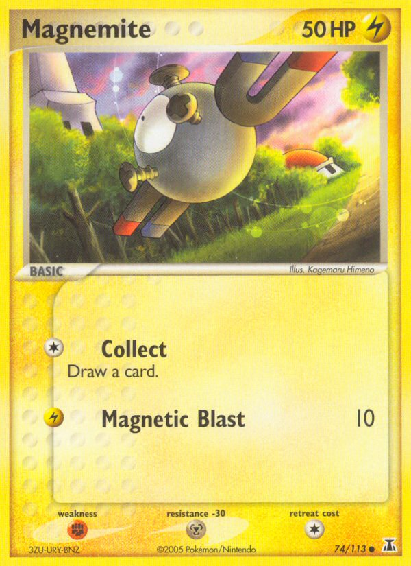 Magnemite (74/113) [EX: Delta Species] | Good Games Cannington