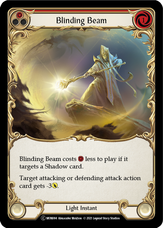 Blinding Beam (Red) [U-MON084] Unlimited Normal | Good Games Cannington