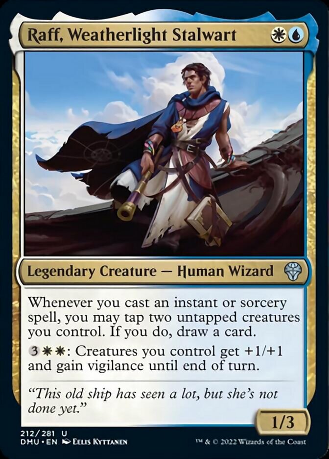 Raff, Weatherlight Stalwart [Dominaria United] | Good Games Cannington