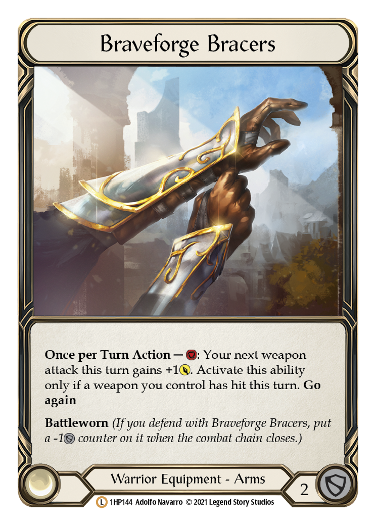 Braveforge Bracers [1HP144] | Good Games Cannington