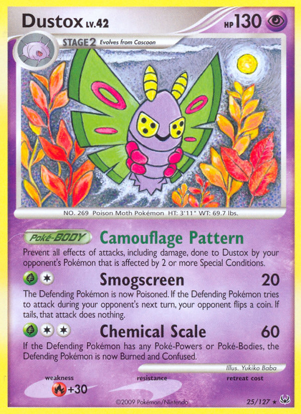 Dustox (25/127) [Platinum: Base Set] | Good Games Cannington