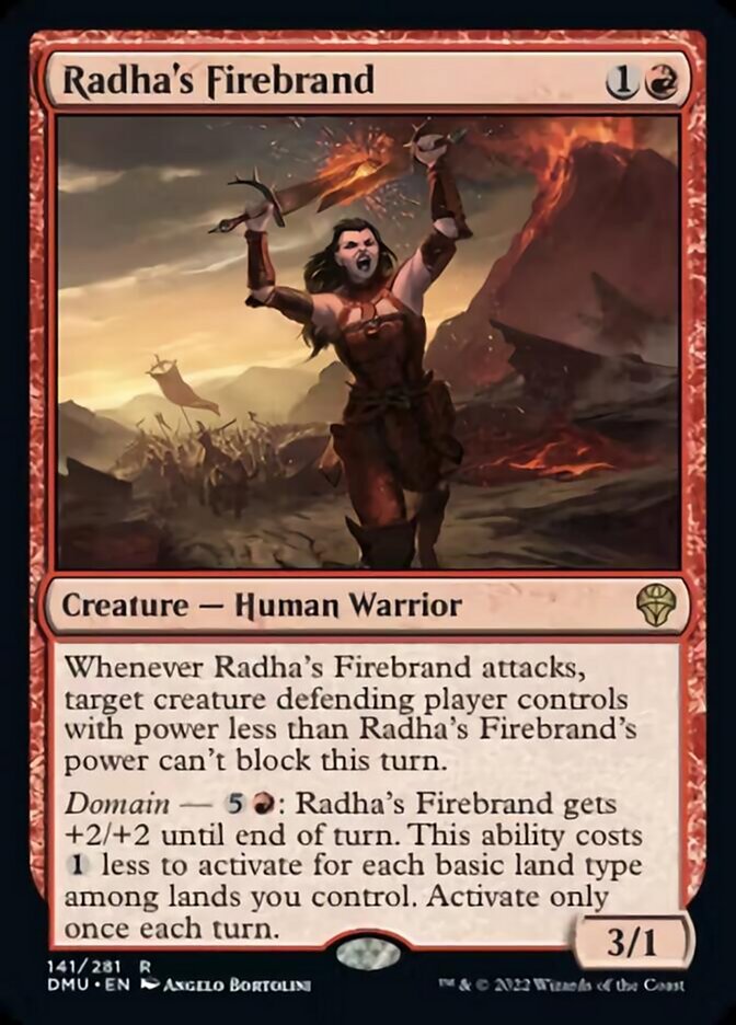 Radha's Firebrand [Dominaria United] | Good Games Cannington